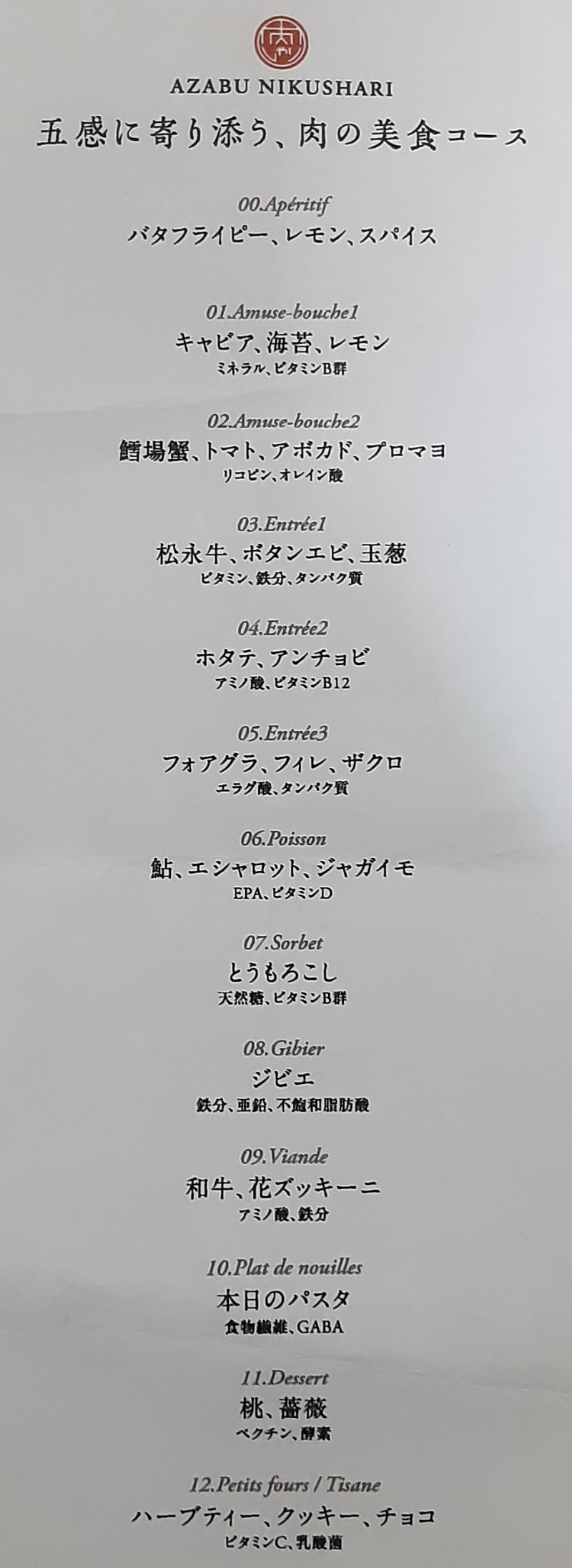 麻布 肉しゃり