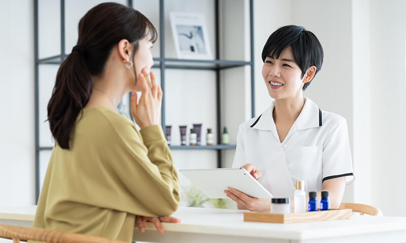 サロン 接客